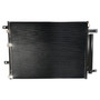 Crown Automotive 52014775AB A/C Condenser for 2014-2018 Jeep KL Cherokee - Black Aluminum, Sold Individually