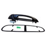 Crown Automotive 5FW47DX8AB Left Rear Door Handle for 2001-2004 Jeep WJ, WG Grand Cherokee w/ Limited Package, Smooth Black Finish