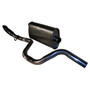 Crown Automotive 52101196 Muffler & Tailpipe 1996-1998 Jeep ZJ Grand Cherokee w/ 4.0L, 5.2L Engines - Steel