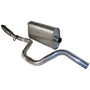 Crown Automotive 52101196 Exhaust Muffler and Pipe Assembly - Fits 1996-1998 Jeep ZJ Grand Cherokee