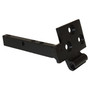 Crown Automotive J0688933 Upper Left Windshield Hinge for 55-75 Jeep CJ-5, CJ-6, Black - Black Steel, Sold Individually
