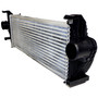 Crown Automotive 55038004AD Charge Air Cooler for 2011-2021 Jeep WK Grand Cherokee w/ 3.0L Diesel Engine - Black, Silver Aluminum