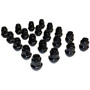 Crown Automotive 4006956BLKK Wheel Lug Nut Front & Rear Left & Right - Fits 2007-2018 Jeep KA Nitro