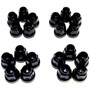 Crown Automotive 4006956BLKK Wheel Lug Nut Front & Rear Left & Right - Fits 2007-2018 Jeep KA Nitro