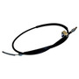 Crown Automotive 52003182 Rear Right Parking Brake Cable for 1987-1989 Jeep YJ Wrangler, 66-5/8" Long - Black Plastic, Rubber, Steel