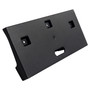 Crown Automotive 68256471AA Front License Plate Bracket for 2015+ Jeep BU Renegade w/o Trailhawk Package - Black Plastic