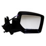 Crown Automotive 5155458AG Right Power, Manual Folding Mirror for Jeep 2007-2010 MK Patriot; Black Textured Finish, Sold Individually