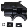 Crown Automotive 83503495 Power Steering Reservoir for Jeep 1987-1989 XJ Cherokee, MJ Comanche w/ LHD, 4.0L Engine - Black Plastic