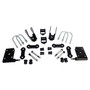 Crown Automotive 52040407K Front Leaf Spring Mounting Kit for 1987-1995 Jeep YJ Wrangler, Includes Leaf Spring Brackets, U-Bolts, Spring