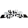 Crown Automotive 52040407K Front Leaf Spring Mounting Kit for 1987-1995 Jeep YJ Wrangler, Includes Leaf Spring Brackets, U-Bolts, Spring