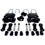 Crown Automotive 52040407K Front Leaf Spring Mounting Kit for 1987-1995 Jeep YJ Wrangler, Includes Leaf Spring Brackets, U-Bolts, Spring