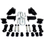 Crown Automotive 52040407K Front Leaf Spring Mounting Kit for 1987-1995 Jeep YJ Wrangler, Includes Leaf Spring Brackets, U-Bolts, Spring