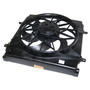 Crown Automotive 55037659AA Cooling Fan Assembly for 2002-04 Jeep KJ Liberty w/ 2.4L Engine, Includes Motor - Black Plastic