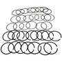 Crown Automotive 5012364AAK Standard Piston Ring for Jeep 1999-2009 WJ, WG, WK, WH Grand Cherokee & XK, XH Commander, All w/ 4.7L Engine