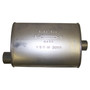 Crown Automotive 83502979 Muffler for 1987-1990 Jeep YJ Wrangler w/ 4.2L Engine - Silver Metal, Sold Individually