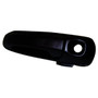 Crown Automotive 55360332AF Right Front Door Handle w/ Key Hole for 02-07 Jeep KJ Liberty, Black Textured Finish - Black Metal, Plastic