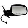 Crown Automotive 55155446AB Right Power, Manual Folding Mirror for 1999-2004 Jeep WJ Grand Cherokee, Black - Black Glass, Metal, Plastic