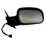 Crown Automotive 55155446AB Right Power, Manual Folding Mirror for 1999-2004 Jeep WJ Grand Cherokee, Black - Black Glass, Metal, Plastic
