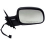 Crown Automotive 55155446AB Door Mirror Front Right - Fits 1999-2004 Jeep WJ Grand Cherokee, Black
