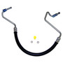 Crown Automotive 52088489AB Power Steering Pressure Hose for 1997-2001 Jeep XJ Chrokee w/ LHD, w/ 4.0L Engine - Black, Silver Metal, Rubber