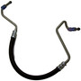 Crown Automotive 52088489AB Power Steering Pressure Hose for 1997-2001 Jeep XJ Chrokee w/ LHD, w/ 4.0L Engine - Black, Silver Metal, Rubber