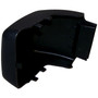 Crown Automotive 4741103 Left Front Bumper Guard for 1993-1995 Jeep ZJ Grand Cherokee - Black Plastic, Sold Individually