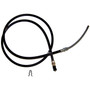 Crown Automotive J5362131 Rear Parking Brake Cable for 1980-1986 Jeep J-10 w/ 119" Wheelbase, Left or Right, Sold Individually