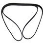Crown Automotive JK060817 Accessory Drive Belt for Jeep 83-86 CJ-5, CJ-7, CJ-8 w/ 4.2L w/o Power Steering, 87-90 YJ Wrangler w/ 2.5L, 4.2L