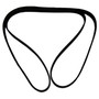Crown Automotive JK060817 Accessory Drive Belt for Jeep 83-86 CJ-5, CJ-7, CJ-8 w/ 4.2L w/o Power Steering, 87-90 YJ Wrangler w/ 2.5L, 4.2L