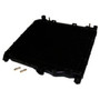 Crown Automotive 4401727 Radiator for 1987-1991 Dodge Dakota w/ 3.9L or 2.5L Engines, 23" x 18" Core - Black Aluminum, Plastic