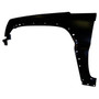 Crown Automotive 55177101AD Left Fender for 2002-2004 Jeep KJ Liberty - Black Metal, Sold Individually