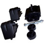 Crown Automotive 52000074K Engine Mount Kit for 1987-1990 YJ Wrangler w/ 2.5L Engine, Includes 2 Engine Mounts, 1 Transmission Mount, 2