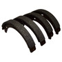 Crown Automotive 5096552AA Parking Brake Shoe Set for 2004-2008 Chrysler ZH Crossfire, Left and Right - Multi Colors Metal