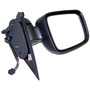 Crown Automotive 55155843AI Left Power, Heated, Manual Folding Mirror for 2002-2007 Jeep KJ Liberty LHD - Black Glass, Metal, Plastic