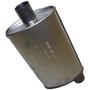 Crown Automotive 83502978 Muffler for 1987-1995 Jeep YJ Wrangler w/ 2.5L or 4.0L Engines - Silver Metal, Sold Individually