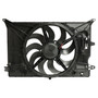 Crown Automotive 68248150AA Fan Assembly for 2015-2022+ Jeep Renegade w/ 1.4L, 1.6L Diesel, 2.0L Diesel Engines w/ Air Conditioning