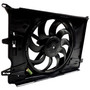 Crown Automotive 68248150AA Fan Assembly for 2015-2022+ Jeep Renegade w/ 1.4L, 1.6L Diesel, 2.0L Diesel Engines w/ Air Conditioning