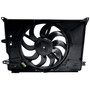 Crown Automotive 68248150AA Engine Cooling Fan Assembly - Fits 2015-2018 Jeep BU Renegade