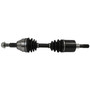 Crown Automotive 5189279AA CV Axle Assembly Front Left - Fits 2008-2012 Jeep KK Liberty