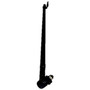 Crown Automotive 52006602 Right Tie Rod End 1991-1995 Jeep YJ Wrangler, 45.75" Length - Black Rubber, Steel, Sold Individually