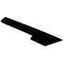 Crown Automotive 68400393AC Left Foam Windshield Header Seal for 2018-2024 Jeep JL Wrangler & JT Gladiator, Located on the Top Corner of