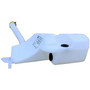 Crown Automotive 5066867AA Windshield Washer Fluid Reservoir for 2002-2004 Jeep KJ Liberty, Includes Cap - White Plastic