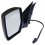 Crown Automotive 57010185AC Left Power, Heated, Manual Folding Mirror w/ One-Touch Up/Down Front Windows for Select 08-10 Jeep KK Liberty;