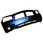 Crown Automotive 4806179AD Front Fascia for 2007-2010 Dodge LX Charger w/o R/T or SRT8 Package, Primed and Paintable - Black Plastic