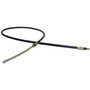 Crown Automotive J5362132 Parking Brake Cable Rear Left or Right - Fits 1980-1991 Jeep SJ, Left or Right, 61" Long