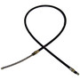 Crown Automotive J5362132 Parking Brake Cable Rear Left or Right - Fits 1980-1991 Jeep SJ, Left or Right, 61" Long