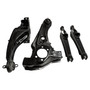 Crown Automotive CAK7 Rear Trailing Link Kit for Select 2007-2009 Jeep Compass, Patriot w/o Off-Road Package - Black Rubber, Steel