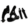 Crown Automotive CAK7 Rear Trailing Link Kit for Select 2007-2009 Jeep Compass, Patriot w/o Off-Road Package - Black Rubber, Steel