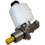 Crown Automotive 5072526AB Brake Master Cylinder for 2002-2005 Jeep KJ Liberty w/ LHD, Includes Reservoir - Silver, White Aluminum, Plastic
