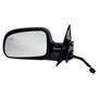 Crown Automotive 55155233AC Left Power, Heated, Manual Folding Mirror for 1999-2004 Jeep WJ Grand Cherokee, Black, Sold Individually